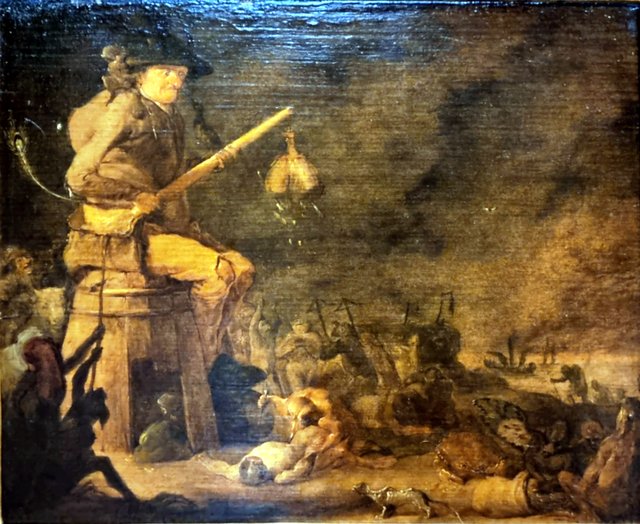 La Soif de l'or by Cornelis Saftleven