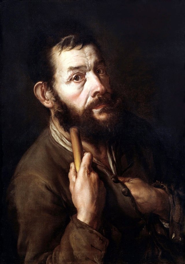 Self-Portrait as a Pilgrim by Giacomo Ceruti