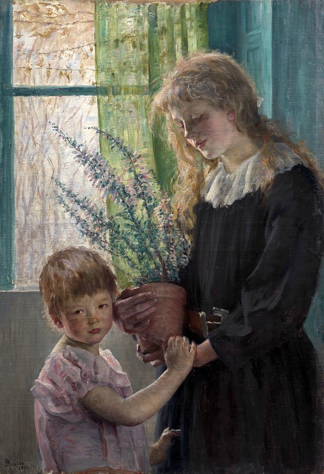 Fleur d’hiver by Louise Catherine Breslau