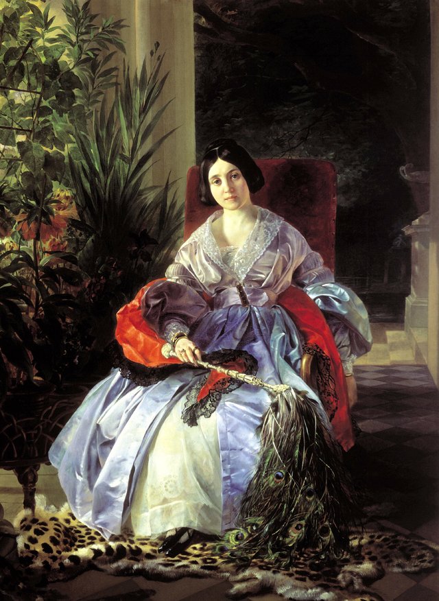 Comtesse Saltykova by Karl Bryullov