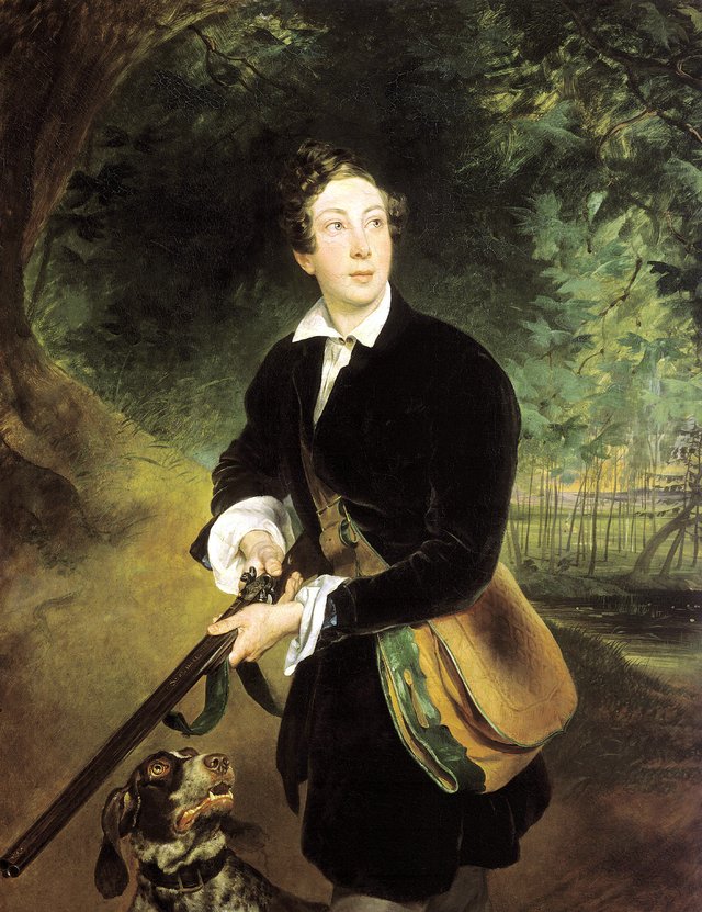 Portrait of Aleksey Konstantinovich Tolstoy by Karl Bryullov