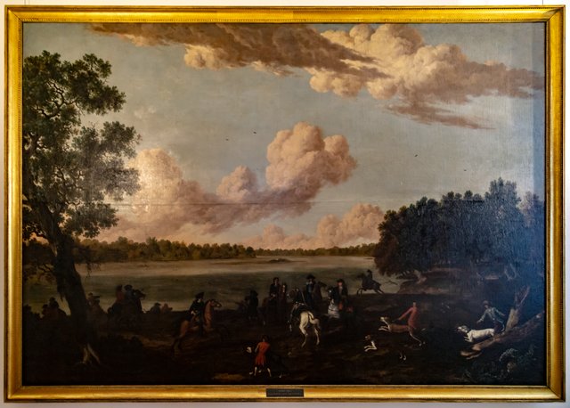 Prince Elector Frederick III of Prussia hunting at the Havel by Abraham Begeyn