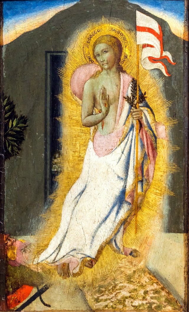 Auferstehender Christus by Sano di Pietro