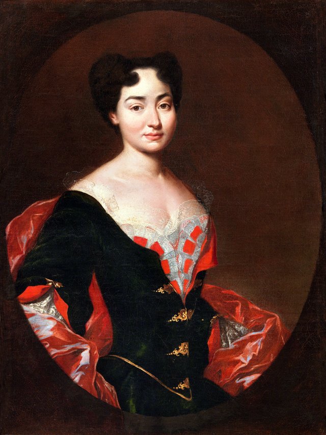 Portrait of marchioness Laura Vitali Aliprandi by Giacomo Ceruti