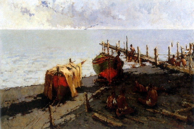 Marina di Napoli (Filippini) by Francesco Filippini
