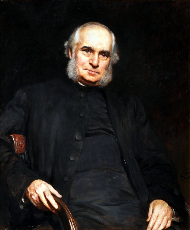 Portrait of Bishop William Stubbs (1825–1901) by Hubert von Herkomer