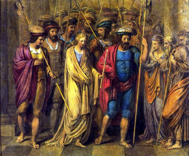 The Penance of Jane Shore by William Blake
