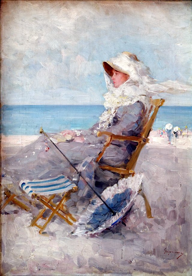 By the Sea by Nicolae Grigorescu