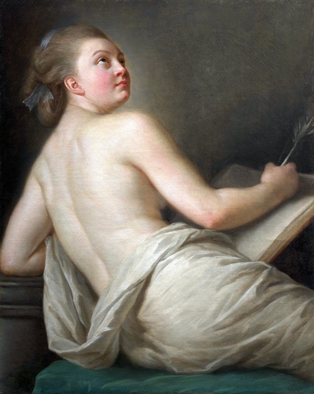 Allegory of Poetry by Élisabeth Louise Vigée Le Brun