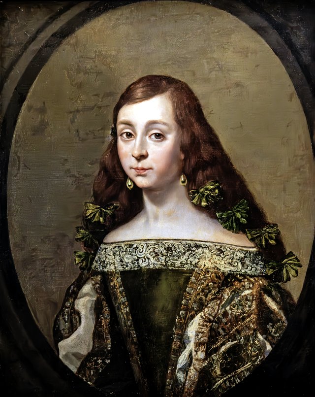 Portrait of a Young Madrid Girl by Claudio Coello