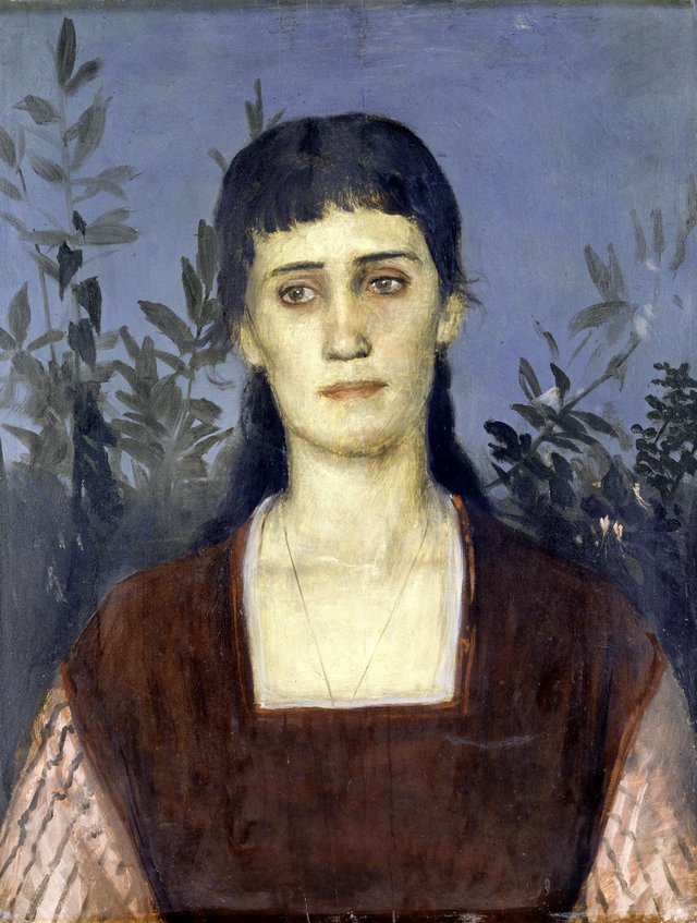 Bildnis Clara Bruckmann-Böcklin by Arnold Böcklin