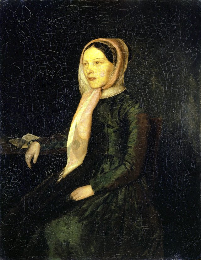 Bildnis Wilhelmine Wiggenhauser by Arnold Böcklin