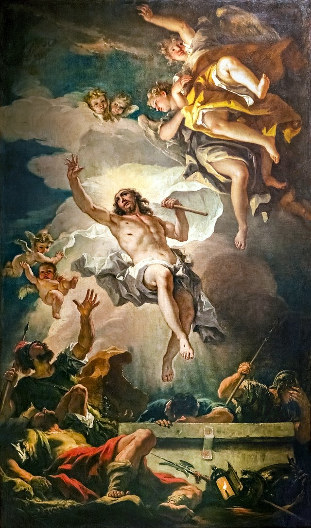 Resurrection of Christ by Sebastiano Ricci