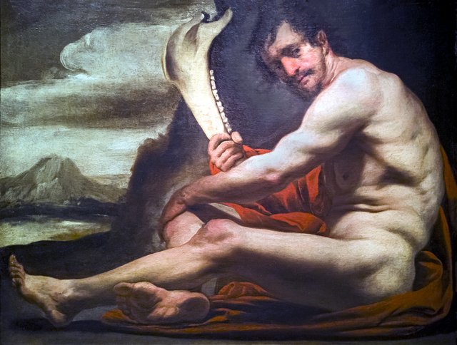 Samson by Pietro della Vecchia