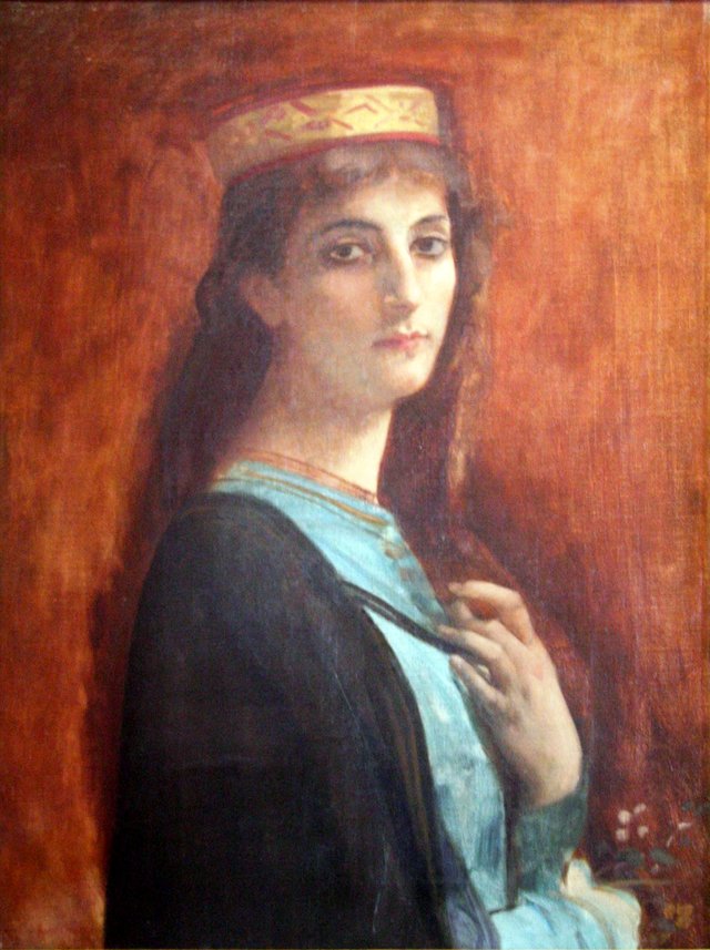 Femme mérovingienne by Alexandre Cabanel