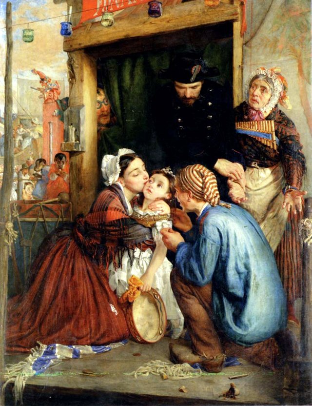 French Peasants Finding Their Stolen Child by Philip Hermogenes Calderon