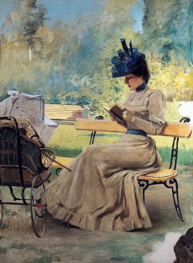 Calm hours by Vittorio Matteo Corcos