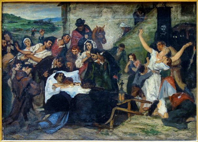 L'Assassiné, deuxième esquisse by Carolus-Duran