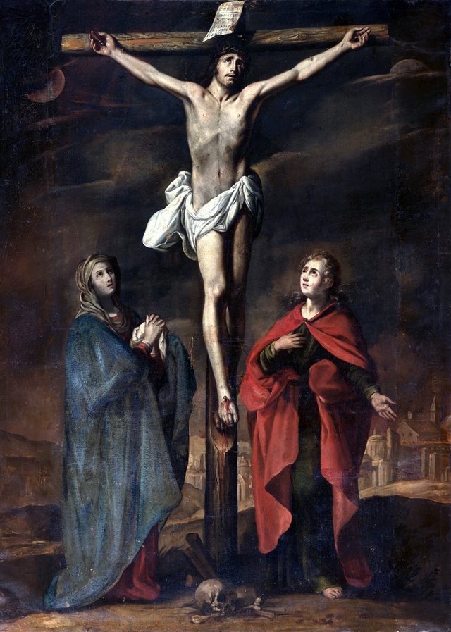 Calvary by Antonio Palomino
