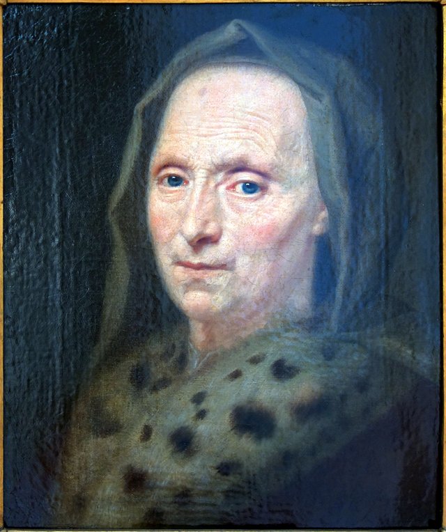 Tête de femme âgée by Balthasar Denner