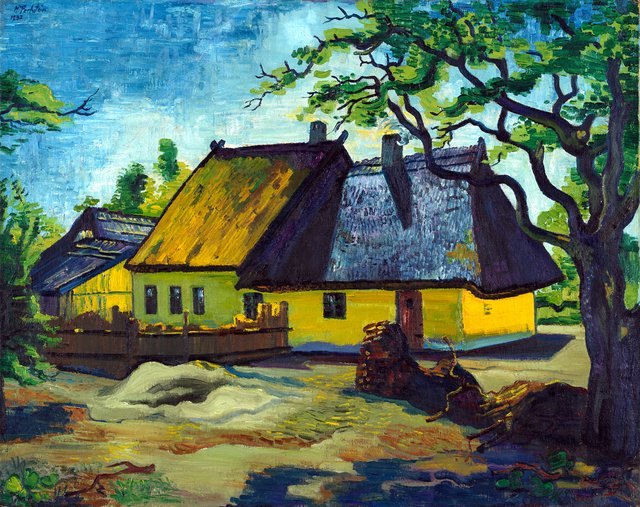 Fischerkaten by Max Pechstein