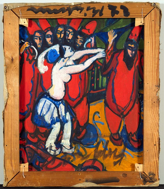Zirkusszene by Ernst Ludwig Kirchner