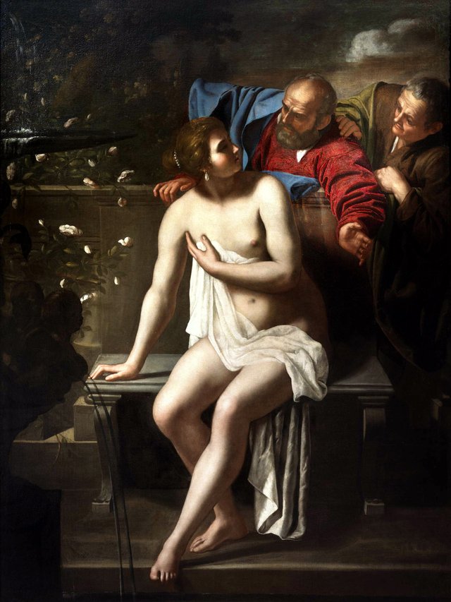 Susanna and the Elders by Artemisia Gentileschi