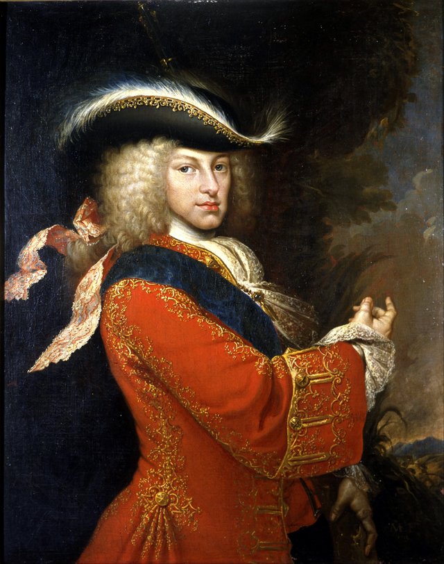 Philip V in Hunting Costume by Miguel Jacinto Meléndez