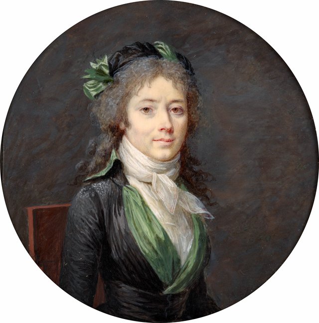 Self-portrait by Marie-Gabrielle Capet
