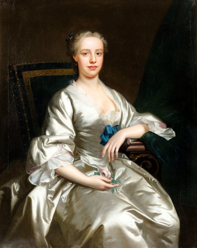 Presumed portrait of Flora MacDonald (1722–1790) by Thomas Hudson