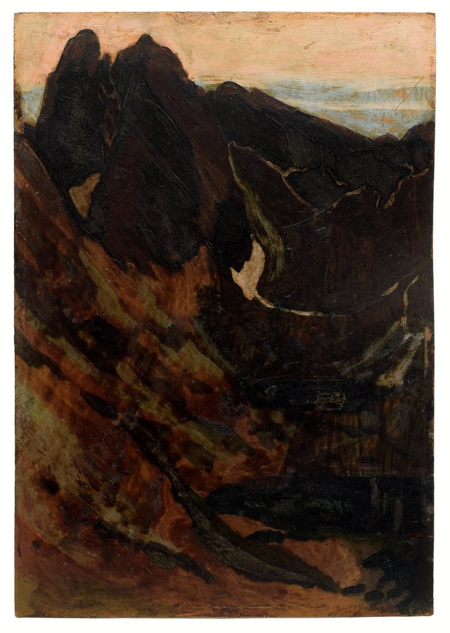 Duck Valley, Tatras by Stanisław Ignacy Witkiewicz