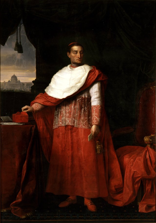 El cardenal Francisco Antonio Javier de Gardoqui y Arriquíbar by José de Madrazo y Agudo