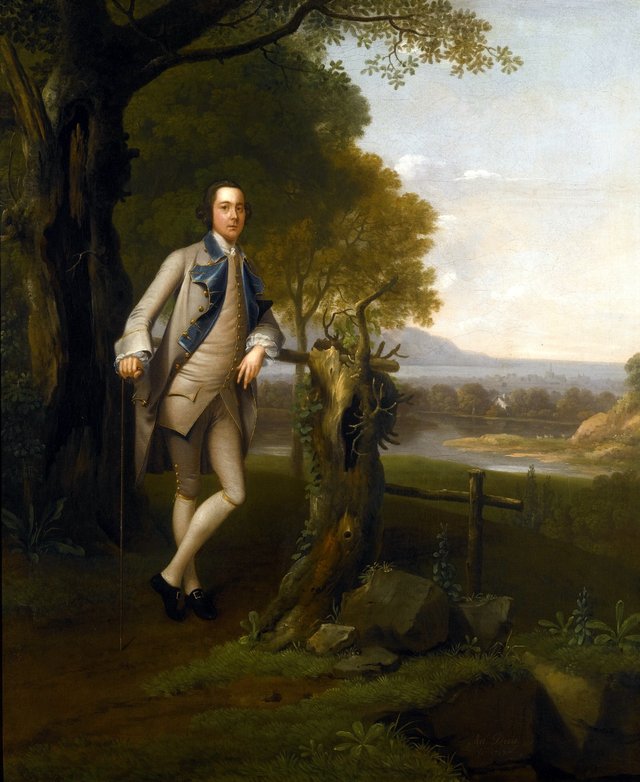 Sir John Shaw, 4th Bt. (1728–1779), of Eltham Lodge by Arthur Devis