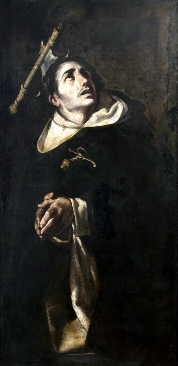 Saint Peter Martyr by Antonio del Castillo y Saavedra