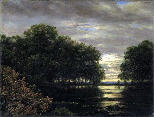Flood in the Rosental Valley, Leipzig by Carl Gustav Carus