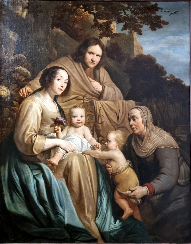 Portrait de Famille en Sainte Famille by Pieter de Grebber