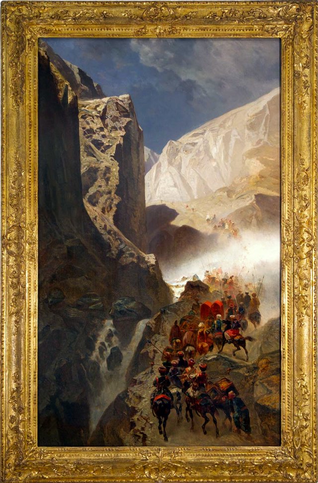 Caravan by Alberto Pasini