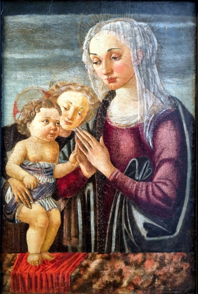 Madonna mit Kind und Engel by Biagio d'Antonio