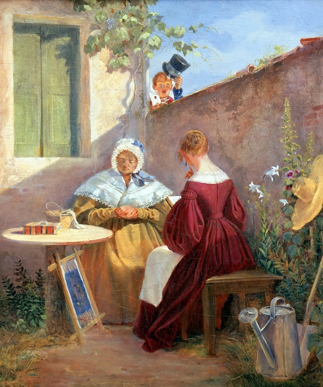 The love letter by Carl Spitzweg