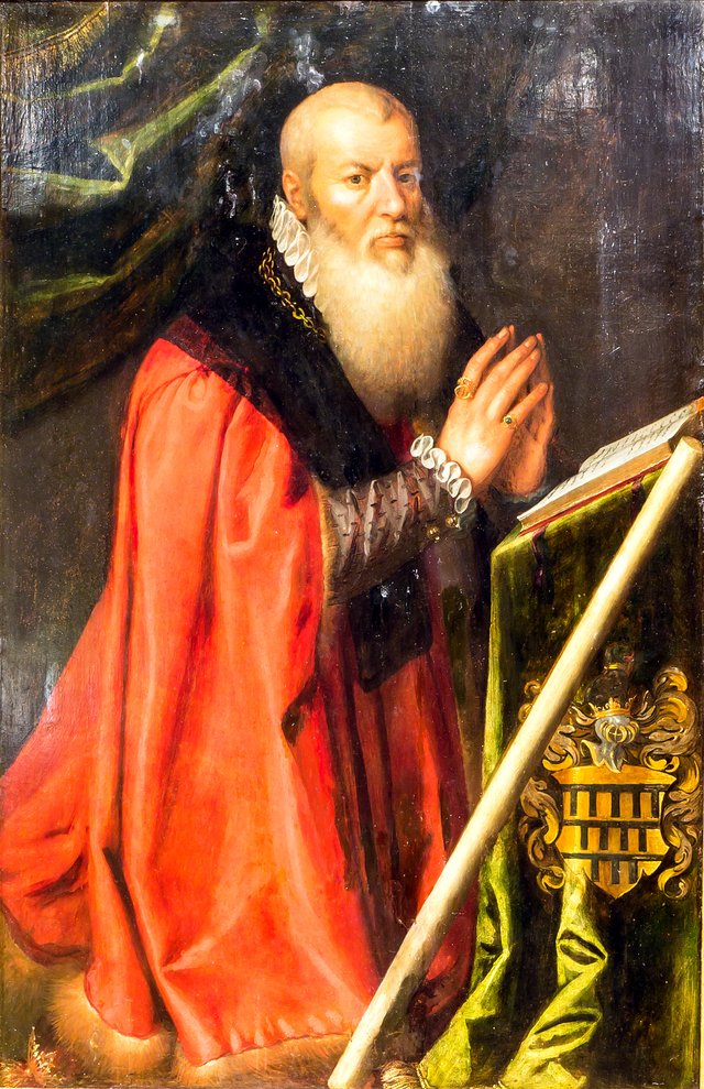 Bildnis des Bürgermeisters Constantin von Lyskirchen by Geldorp Gortzius