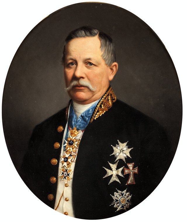 hovmarskalk Knut Åkerhielm by Bertha Valerius