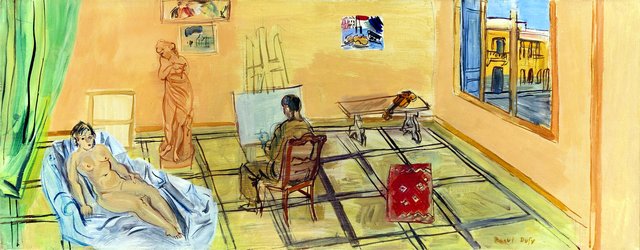 L'Atelier de la rue Jeanne-d'Arc by Raoul Dufy
