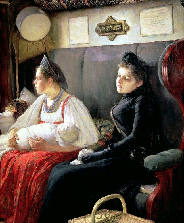 To the Relatives by Leonid Pasternak