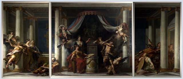 Allégorie de la Révolution by Clément-Louis-Marie-Anne Belle