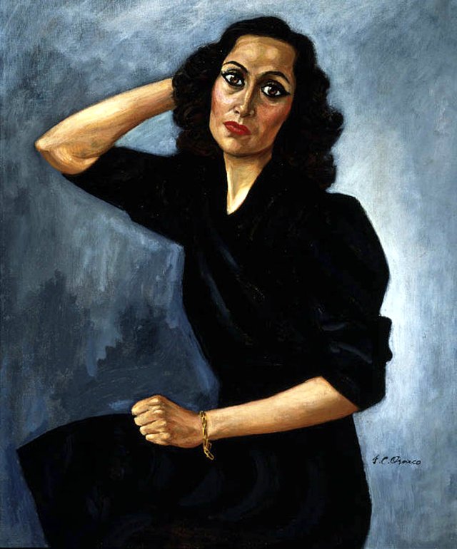 Dolores del Río by José Clemente Orozco