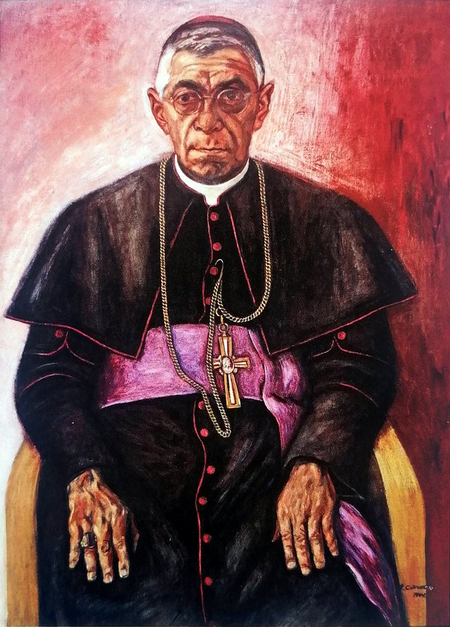 Portrait of Archbishop Luis María Martínez by José Clemente Orozco