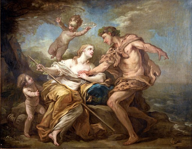 Bacchus and Ariadne by Charles-André van Loo