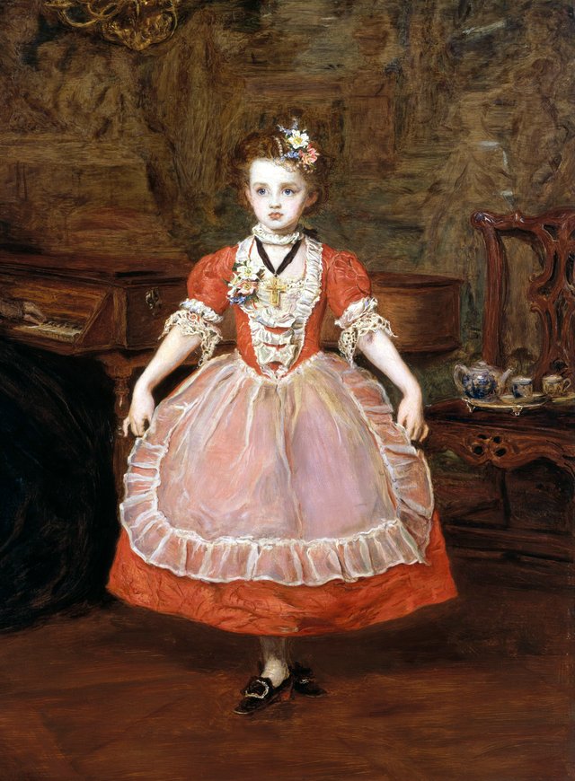 The Minuet by John Everett Millais