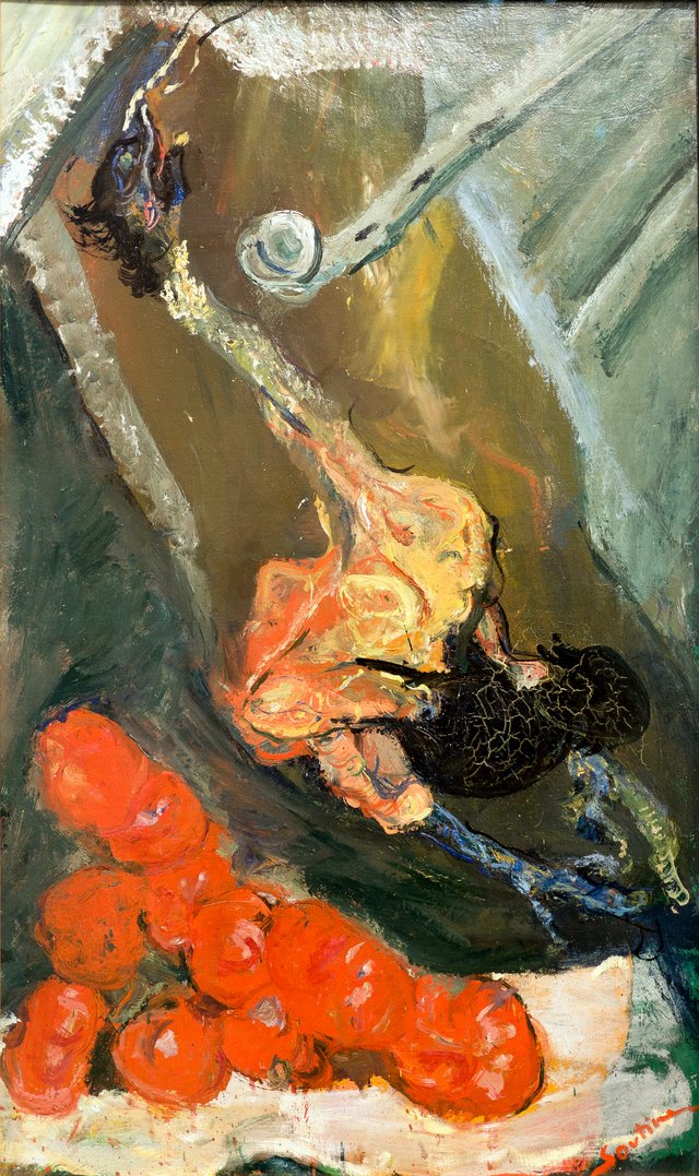 Dindon et tomates by Chaïm Soutine