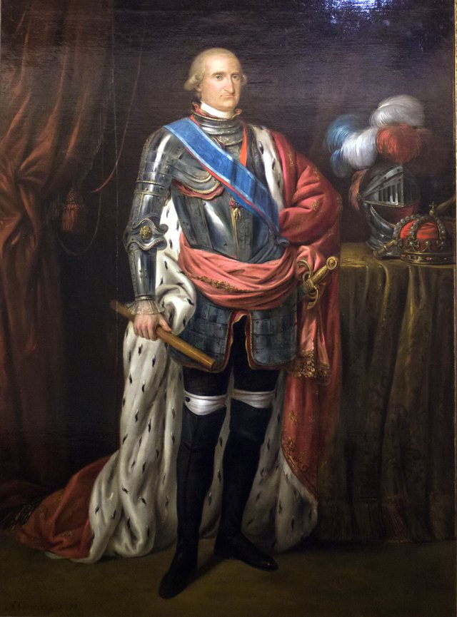 Portrait of Charles IV by Antonio Carnicero